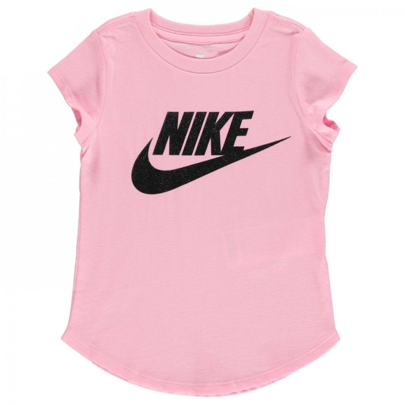Nike HBR Short Sleeve T-Shirt Infant Girls Pink