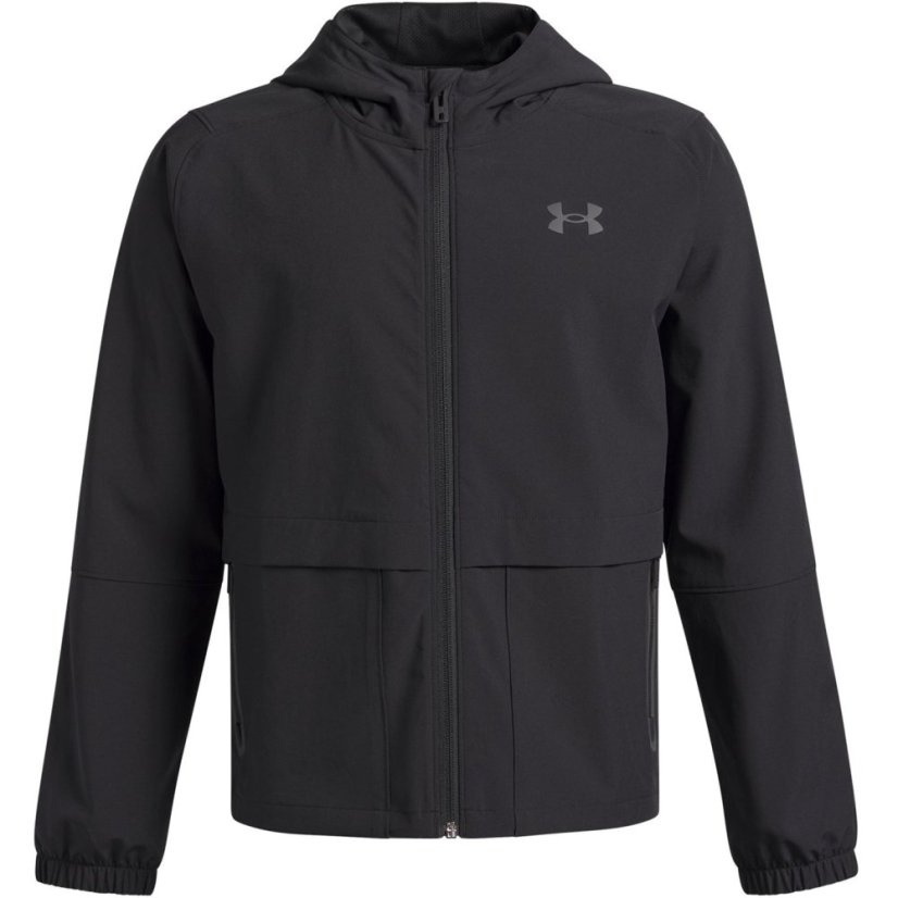 Under Armour UA Unstoppable Woven Boys Jacket Black/Black