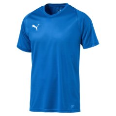 Puma LIGA Football Shirt Mens Blue/White