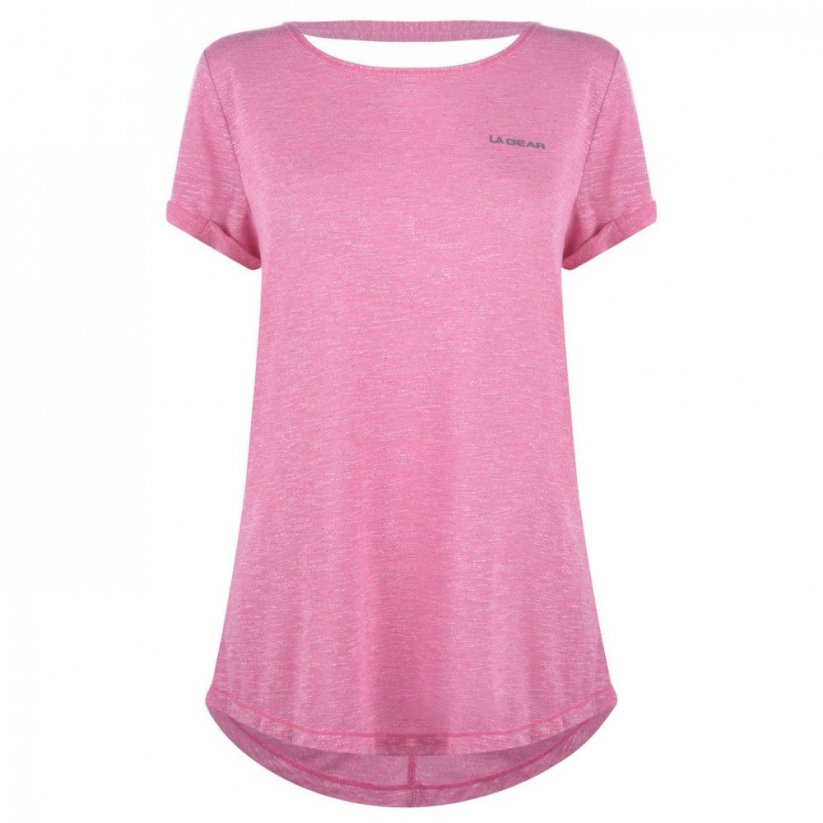 LA Gear Loose T Shirt Pink
