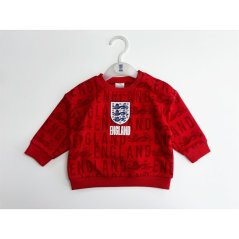 Team England Crew Neck Sweatshirt Red