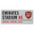 Team 3D Street Sign Arsenal