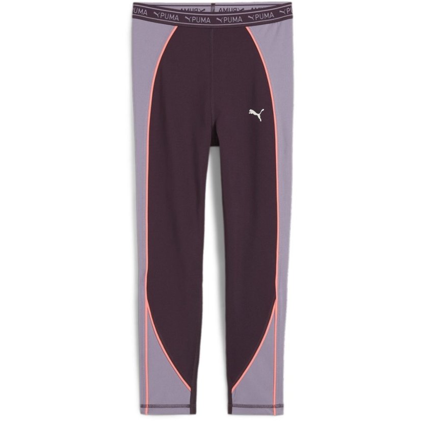 Puma Fit 7/8 Tights G Legging Unisex Kids Darkplum