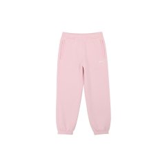 Slazenger Closed Hem Fleece Pants Junior Soft Pink