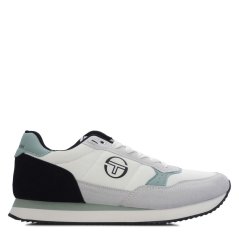 Sergio Tacchini Sergio Monza Trainers 64 WHT/WHT/ICG