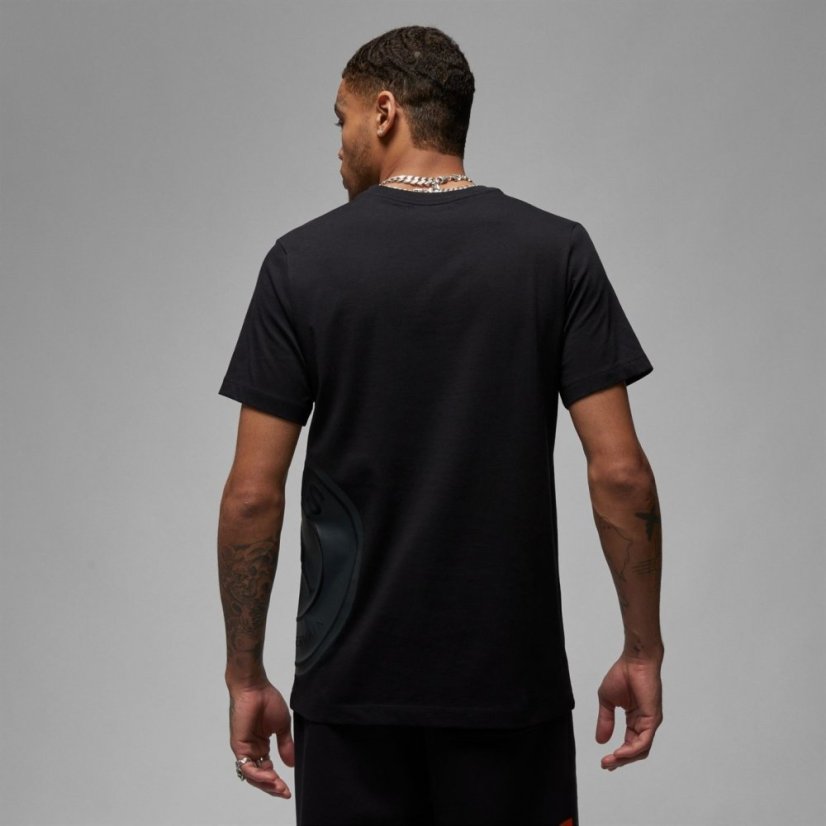 Nike J PSG SS LOGO TEE Black