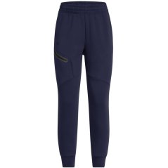 Under Armour Women's Unstoppable Closed Hem Fleece Jogger Blue