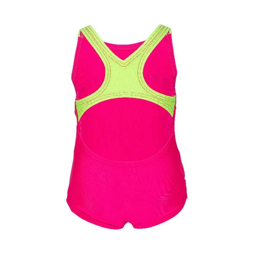 Arena Friends Girls Swim Pro Back Swimsuit Freak Rose