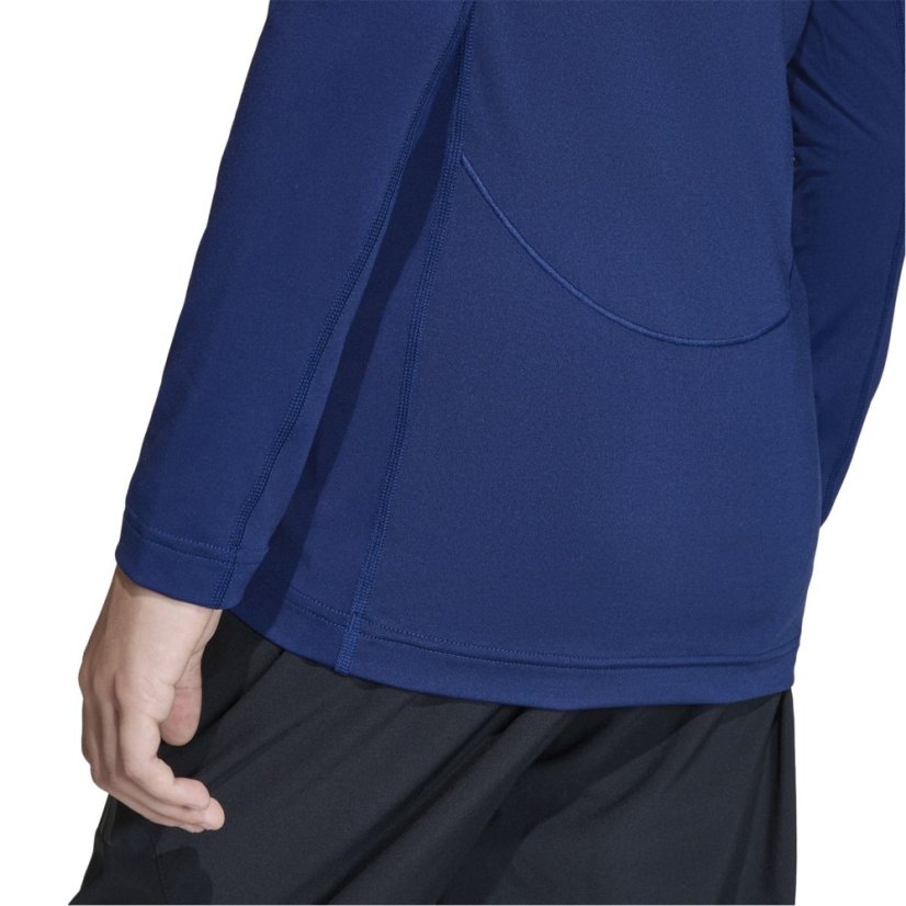adidas Techfit AEROREADY Long Sleeve Top Juniors Navy Blue