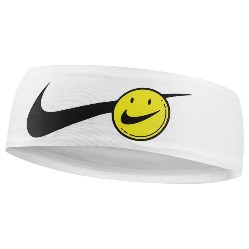 Nike Fury Headband 3.0 Wht/Yellow/Blk