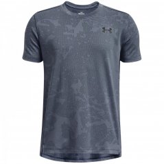 Under Armour Tech Vent Jacquard T-shirt Juniors Downpour Grey