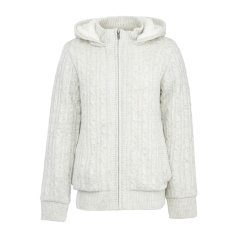 SoulCal Hooded Zip Knit Cardigan Womens Grey