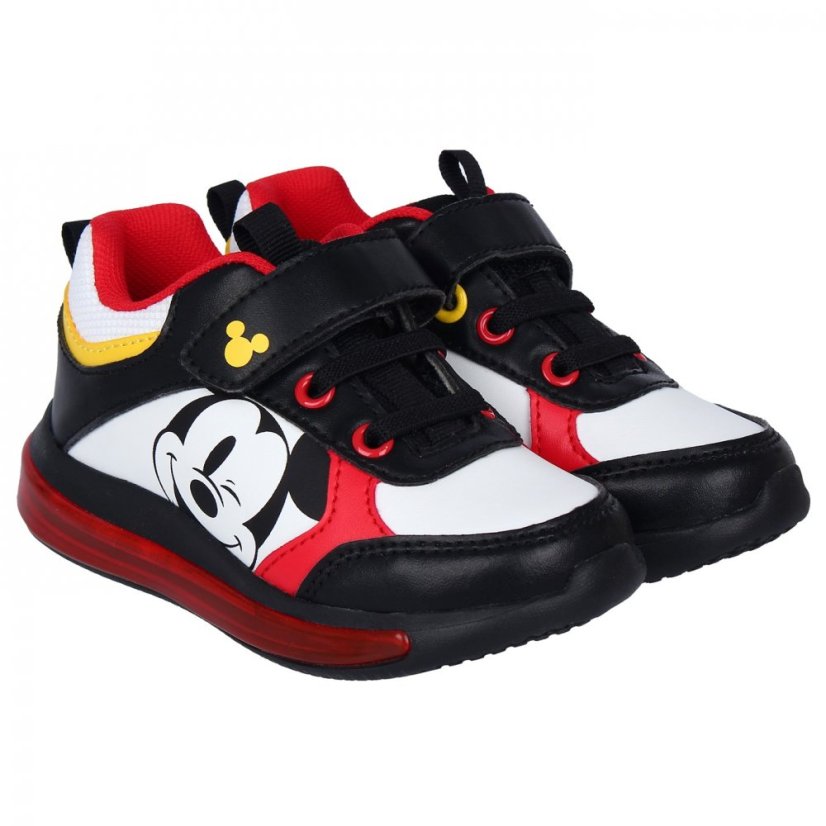 Character Lights Infant Boys Trainers Mickey