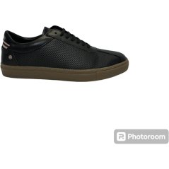 Lambretta Polter Court Trainers Black