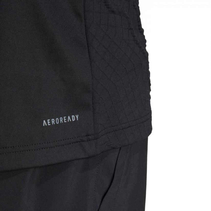 adidas AEROREADY FreeLift Pro Tennis pánské polo tričko Black