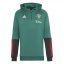 adidas Manchester United FC Tiro 23 Training Jacket 2023 2024 Mens Green/Black
