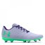 Under Armour Magnetico Select Junior Firm Ground Football Boots Celeste
