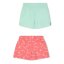 Reebok Kids' Ditzy Set Jersey Shorts Strawberry