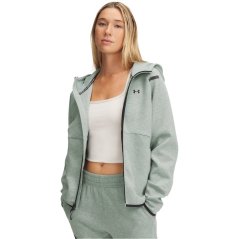 Under Armour Women's Unst Fleece Full Zip Hoodie Green