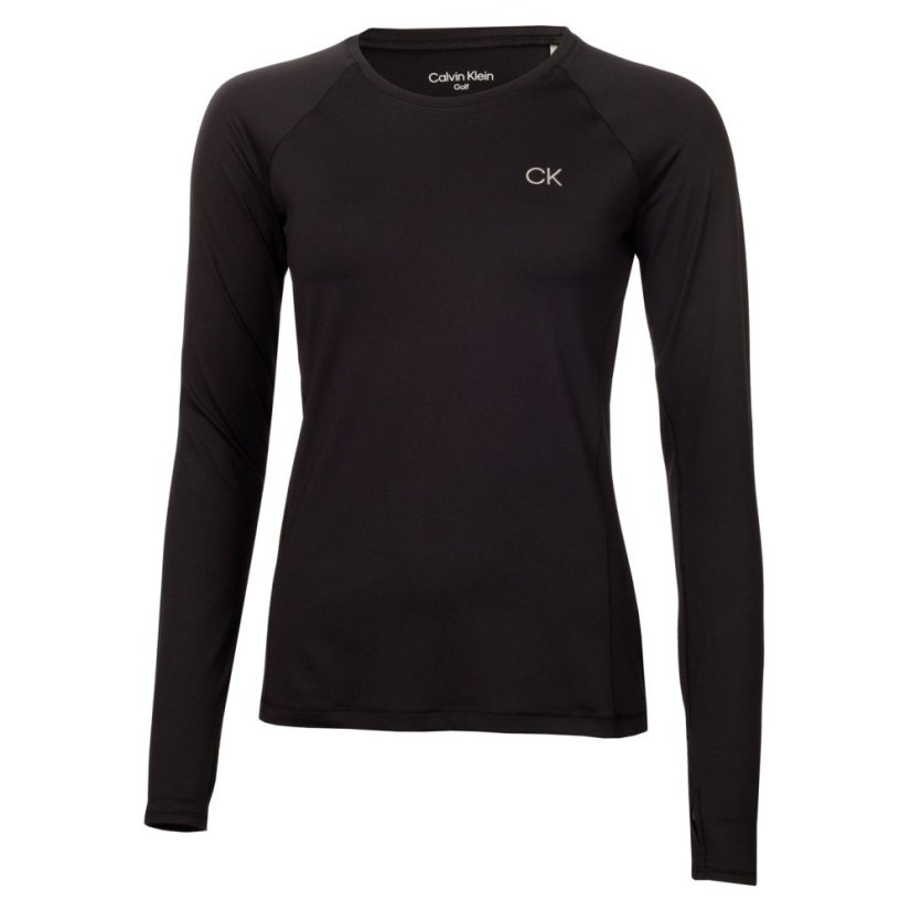 Calvin Klein Golf Women's Long-Sleeve T-Shirt Black