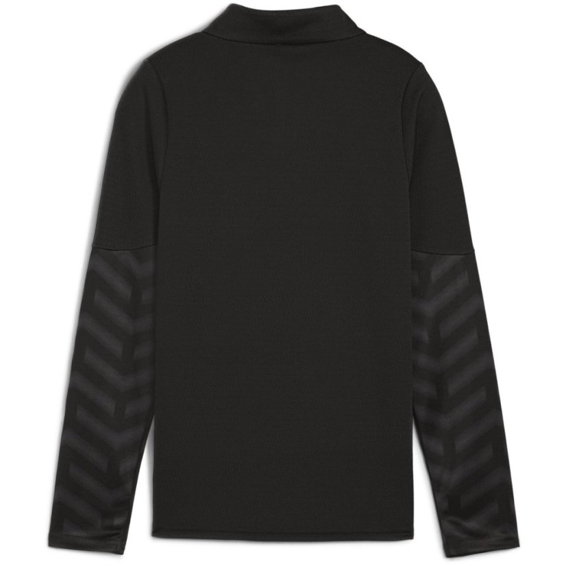 Puma Individual Cup Drill Top Juniors Black/Blue