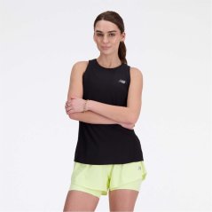 New Balance Jacquard Slim Tank Top Black