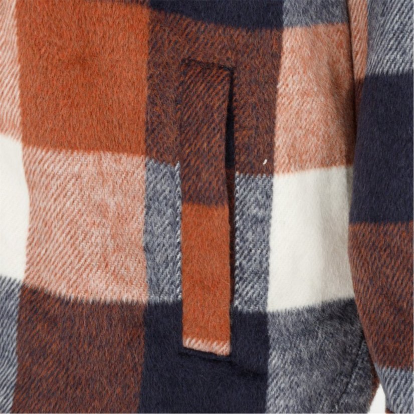 Miso Wool Shirt Ladies Brown