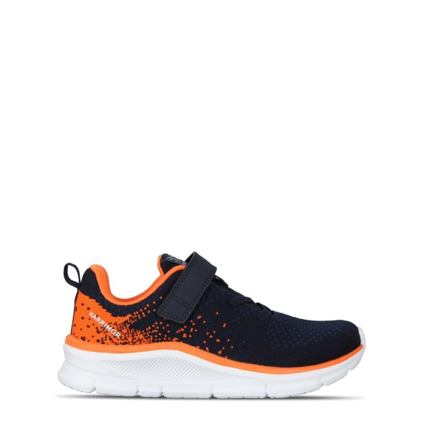 Karrimor Duma 6 Child Boys Running Shoes Navy/Orange