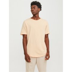 Jack and Jones Men's JJ Short-Sleeve Regular Fit T-Shirt Apricot Ice