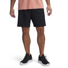 Under Armour Men's Emboss Woven Tracksuit Shorts Black