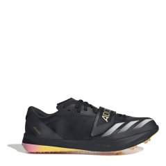 adidas Adizero TJ/PV Track and Field Shoes Mens Blk/Met/Sprk