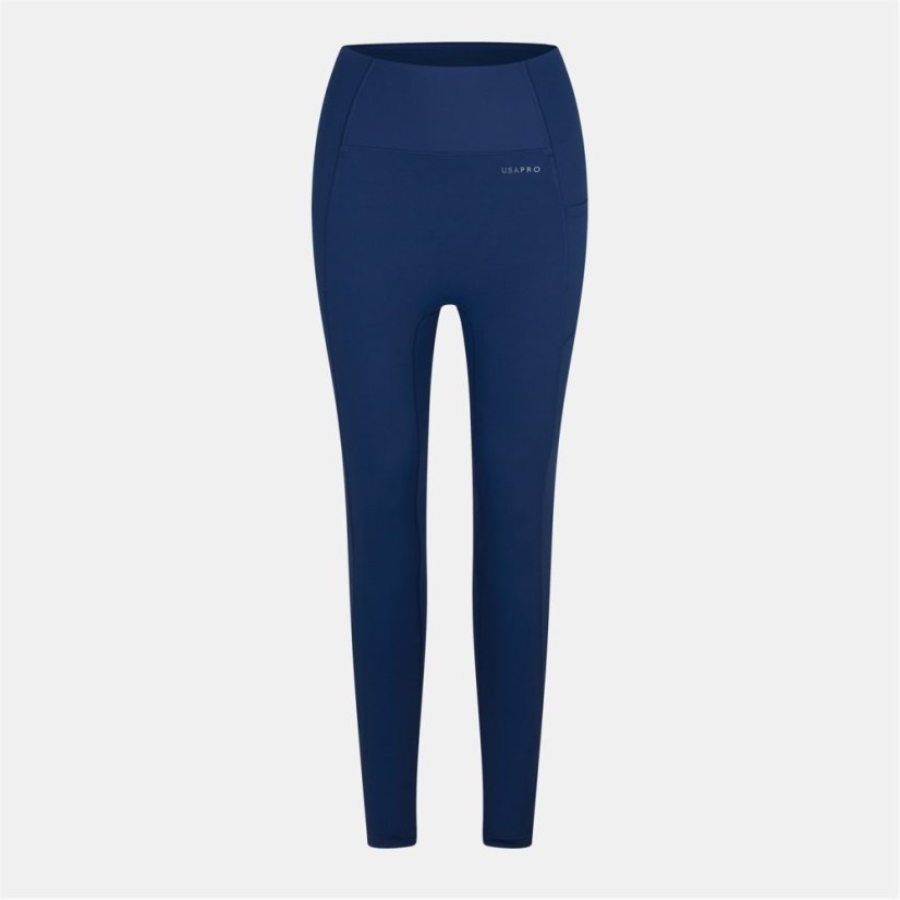 USA Pro USAPro Core High Rise Leggings Womens Navy