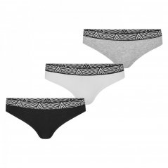 Umbro Thongs 3P Ld99 Black/Grey/Wh