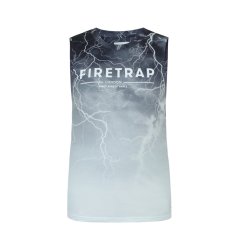 Firetrap Sub Vest Mens Dark Lightening