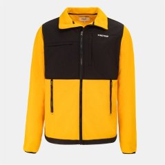 Firetrap Fleece Jacket Mens Gold Fusion
