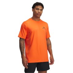 Under Armour Men's Vanish Energy Short-Sleeve Performance Gym Top Orange