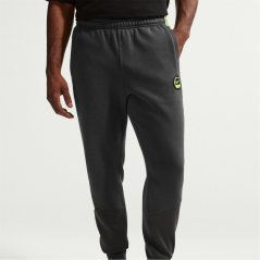 Nike Men's Closed Hem Fleece Joggers Grey