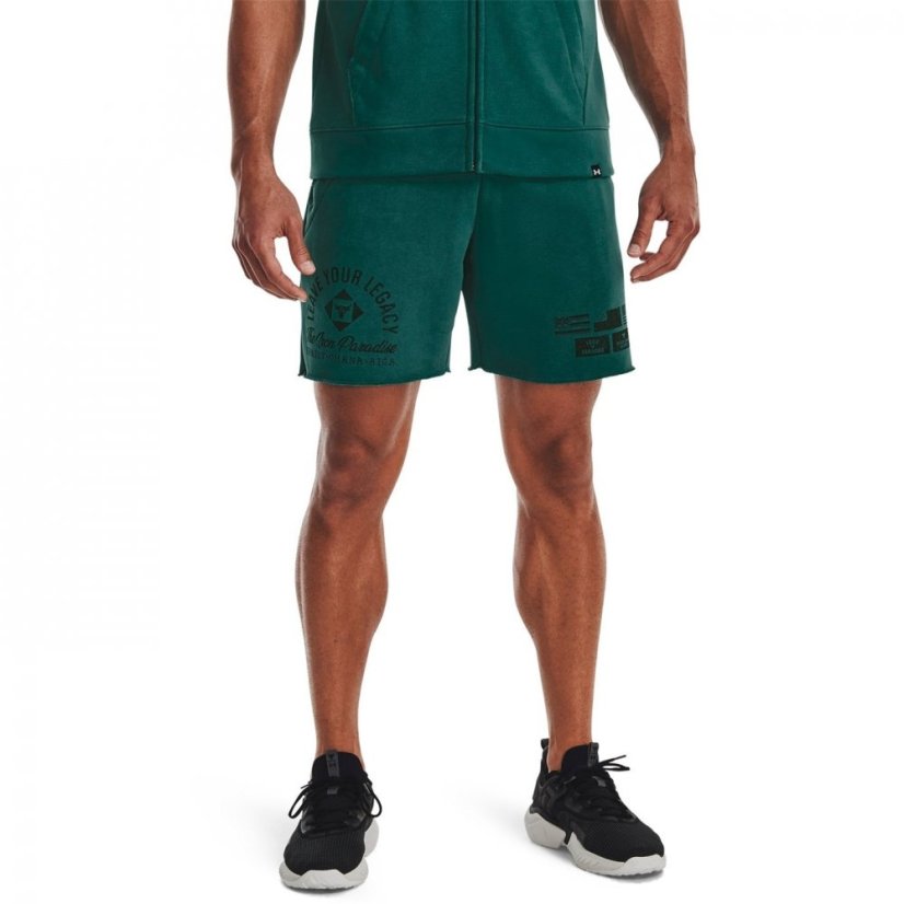 Under Armour Men's Rck Heavyweight Performance Gym Shorts Green