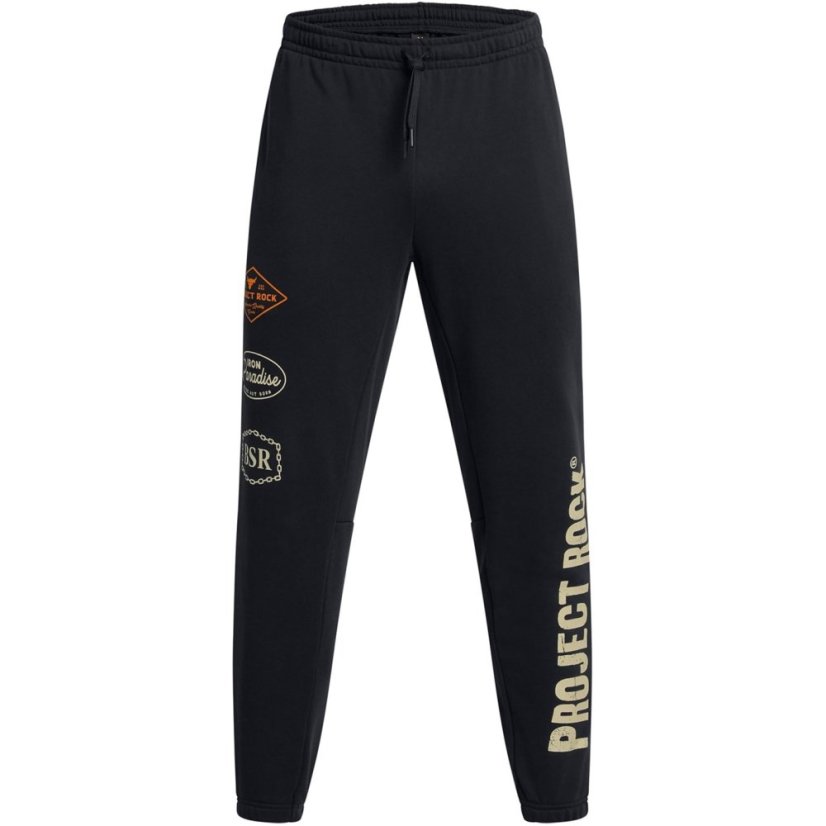 Under Armour Men's Closed Hem Fleece Joggers Black