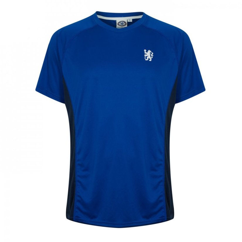 Source Lab Lab Chelsea FC Poly T-Shirt Mens Blue