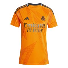 adidas Womens adidas Real Madrid Away Shirt 24/25 Crew Orange