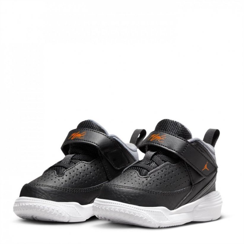 Air Jordan Max Aura 5 Baby/Toddler Shoes Black/Orange