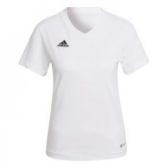 adidas ENT22 T Shirt Womens White