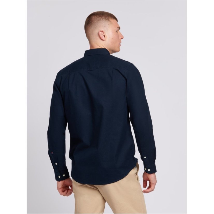 US Polo Assn Oxford LS shirt Sn00 Navy