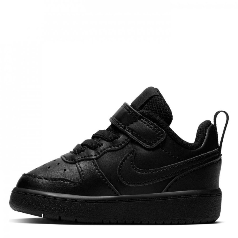 Nike Court Borough Low 2 Baby/Toddler Shoe Black/Black