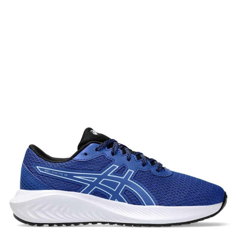 Asics Gel Excite 10 Grade School Running Shoes Juniors Blue/Grey