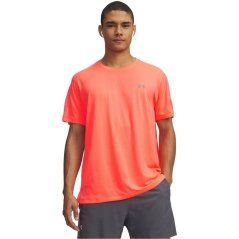 Under Armour Men's Short Sleeve Performance Gym Top Tangerine/Refl