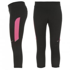 Nike Filament Capri Running Tights Ladies Black/Pink