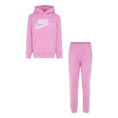 Nike Fleece Tracksuit Infant Girls Pink