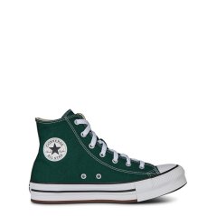 Converse Eva Lift Hi Trainers Juniors Green